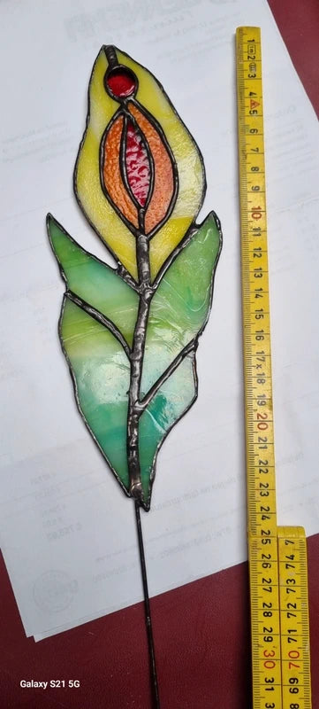 Handgemaakte Tiffany Planten- / Tuinsteker