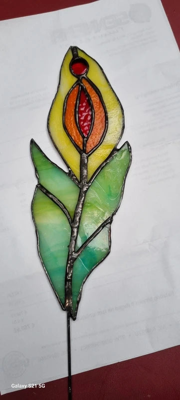 Handgemaakte Tiffany Planten- / Tuinsteker