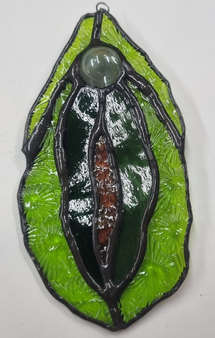Yoni raamhanger groen
