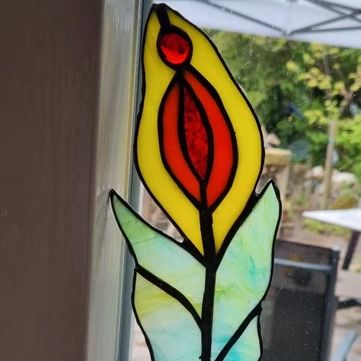 Handgemaakte Tiffany Planten- / Tuinsteker